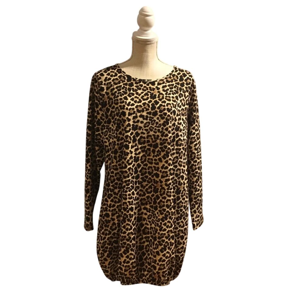 Karen-T Design Tunic Dress Animal Print